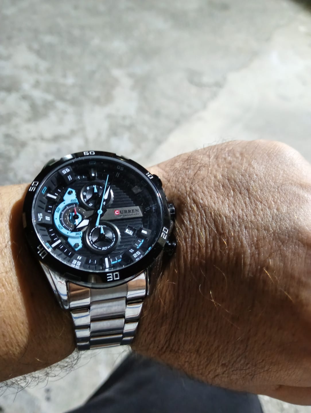 Customer photo review of Curren Madrid® orologio uomo acciaio