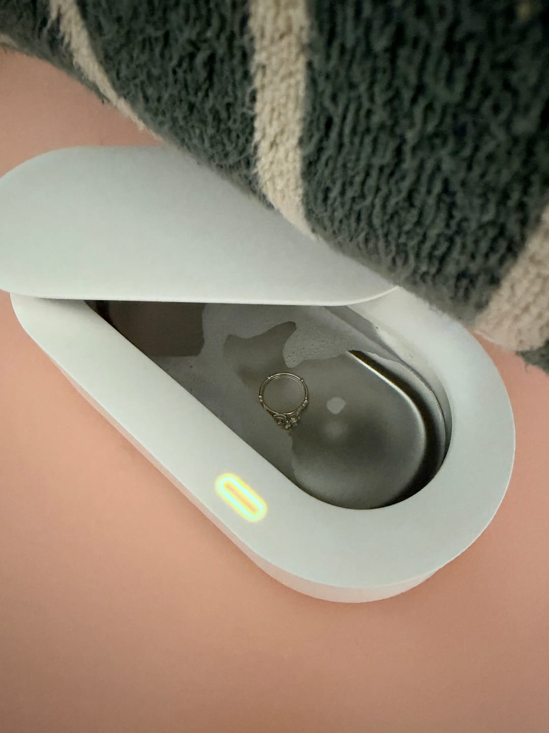 Customer photo review of akua sonic cleaner
