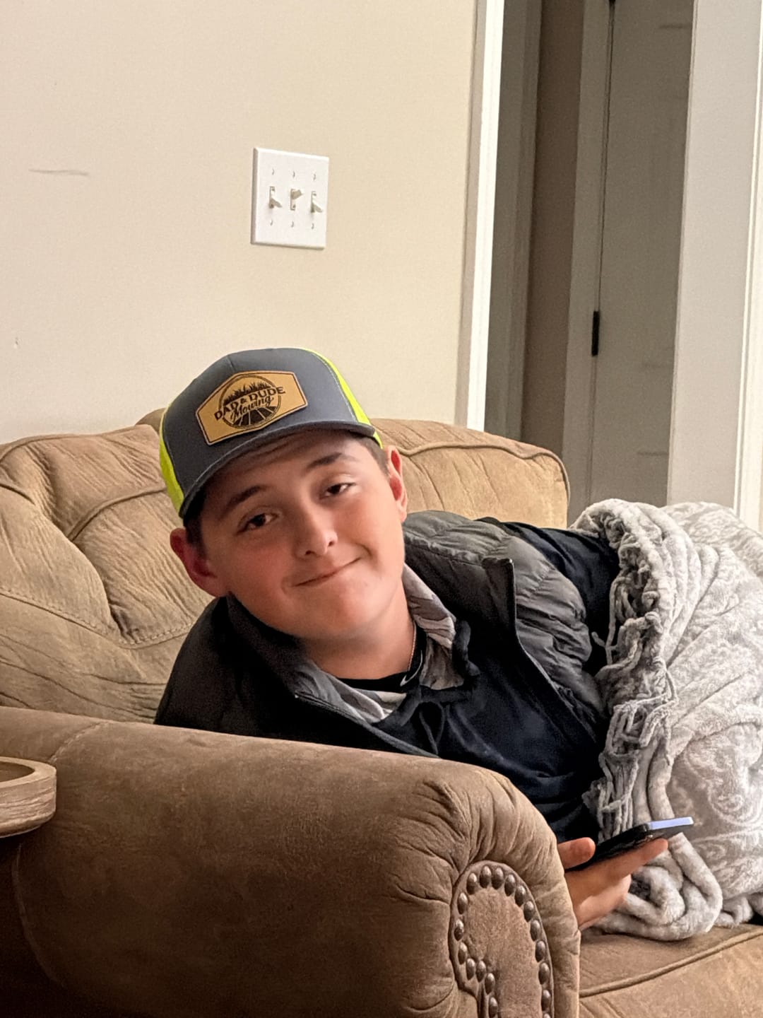 Customer photo review of Richardson 112 Custom Leather Patch Hats