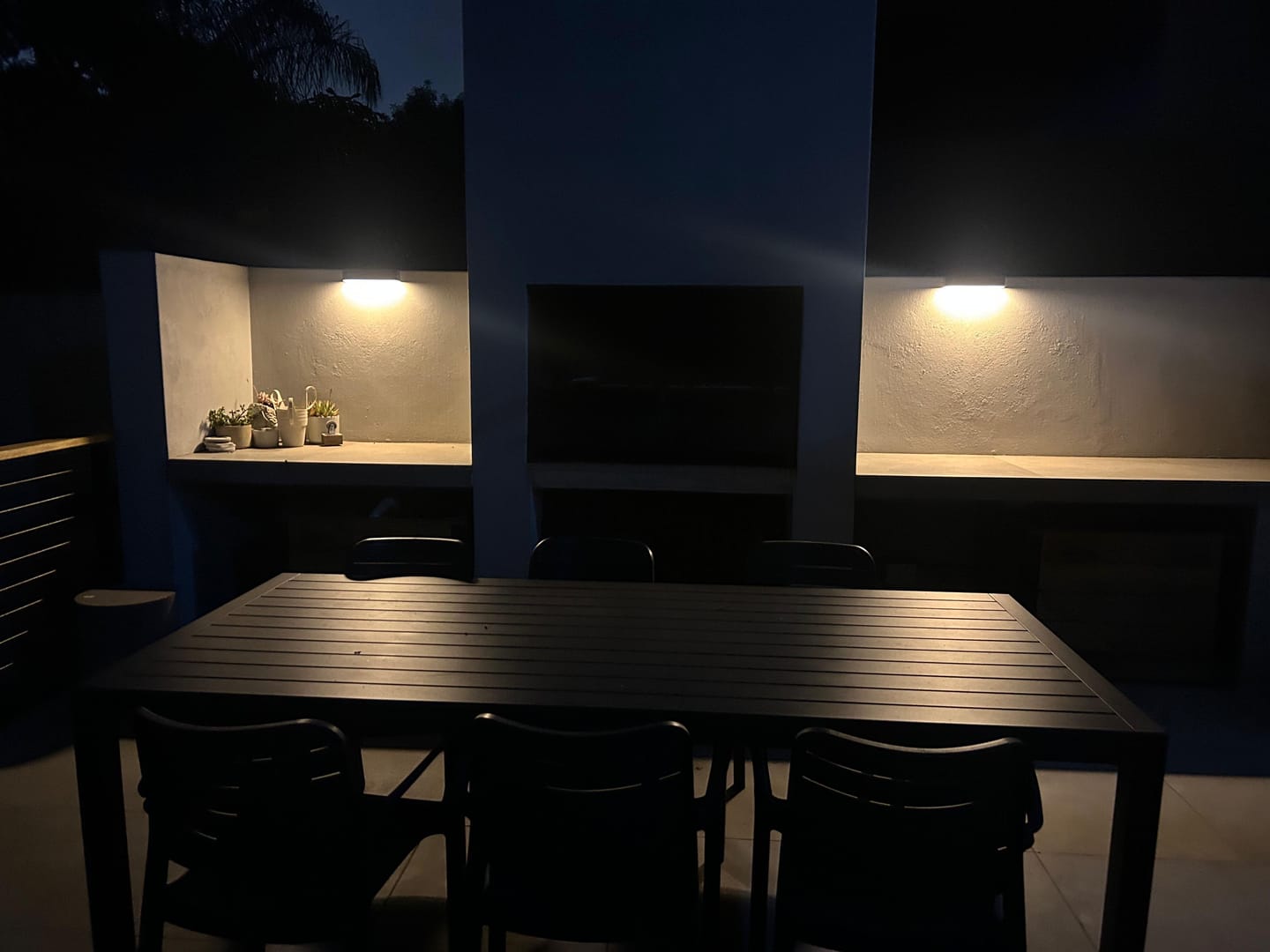 Customer photo review of Solar Wall Light with Motion Sensor
