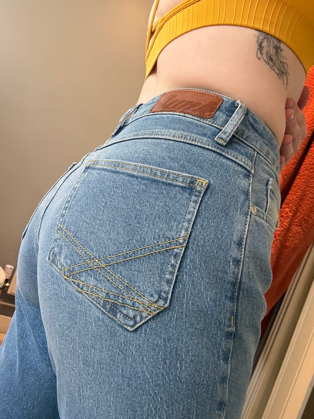 Customer photo review of The Kimberley flare jean