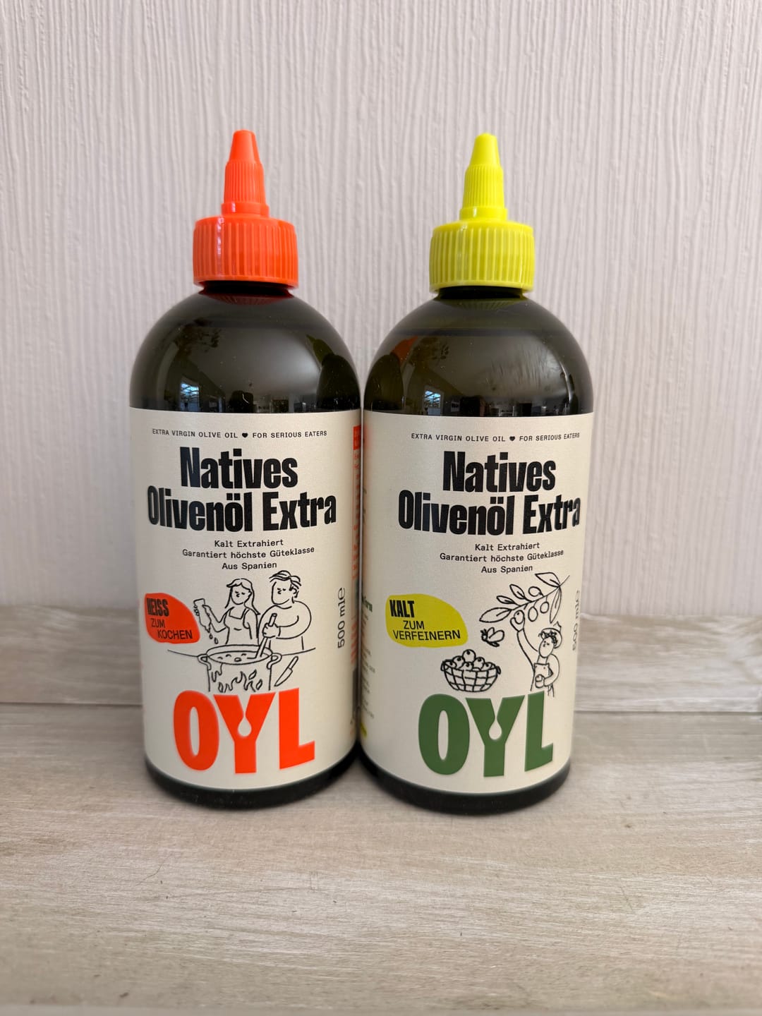 Customer photo review of OYL Duo – HEISS & KALT, 2 × 500 ml