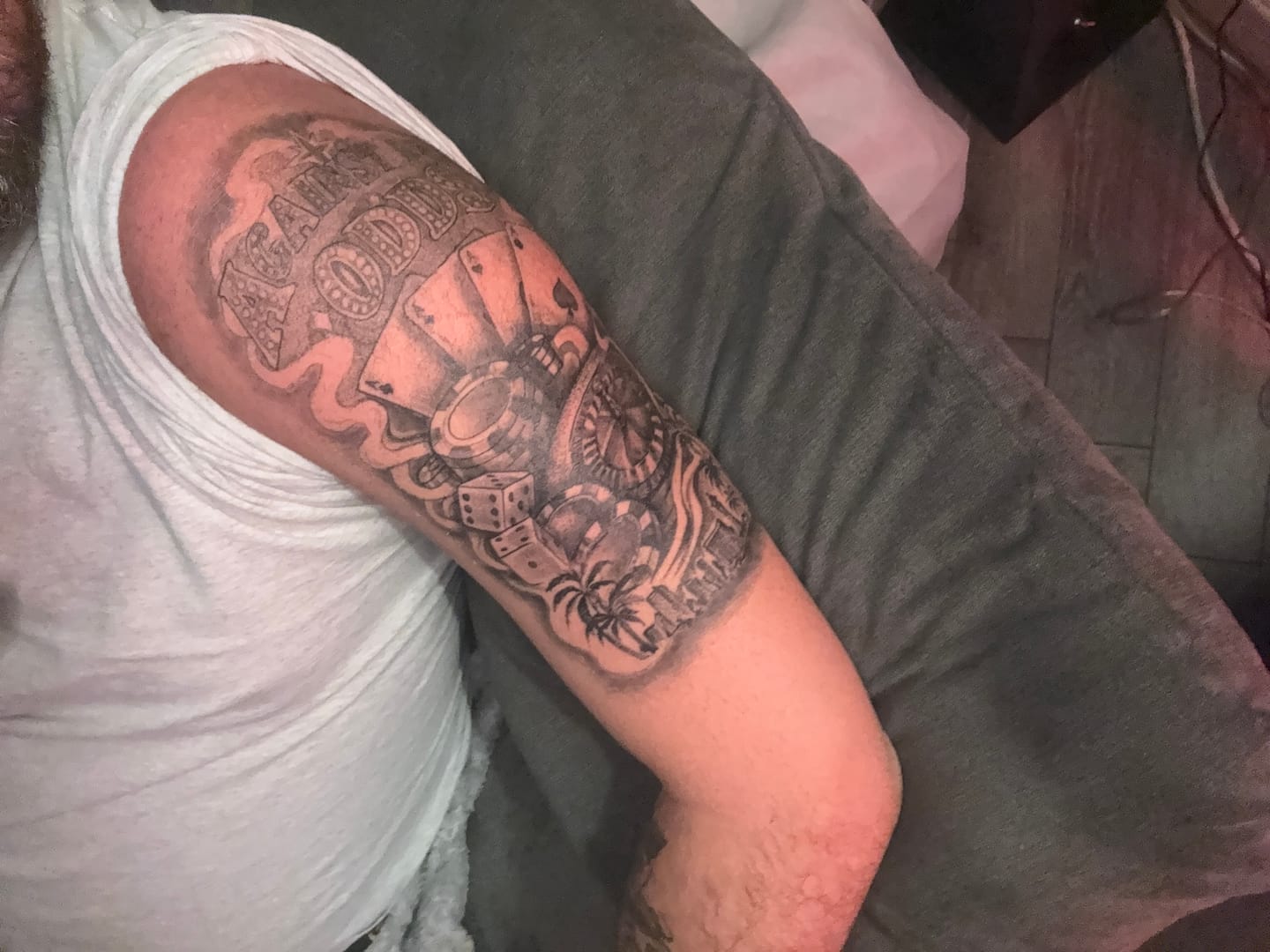 Customer photo review of TattooNumbx Numbing Cream