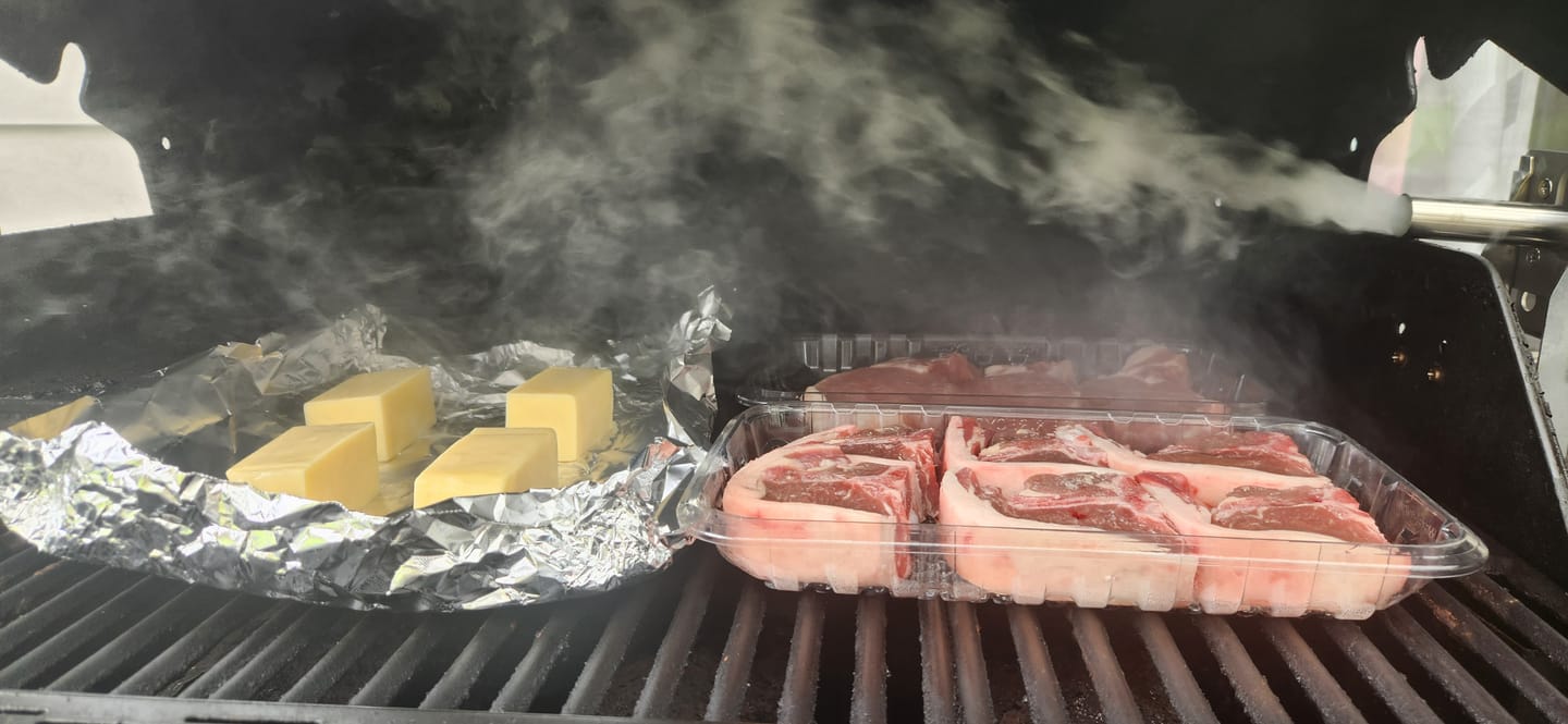 Customer photo review of Smokai 1L Classic Adaptor for Hooded BBQ/Grill Rotisserie Bracket