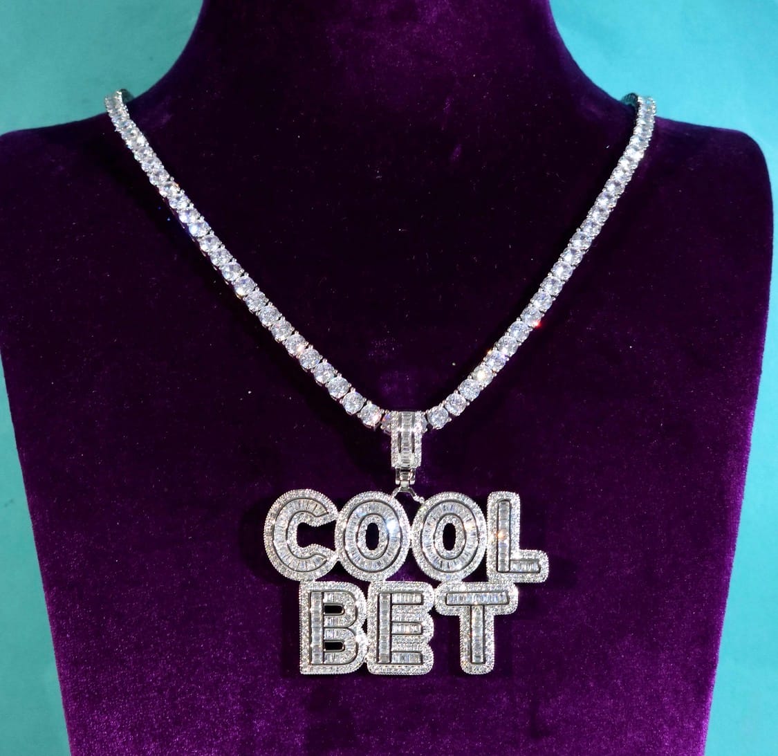 Customer photo review of SASSY CUSTOM NECKLACE