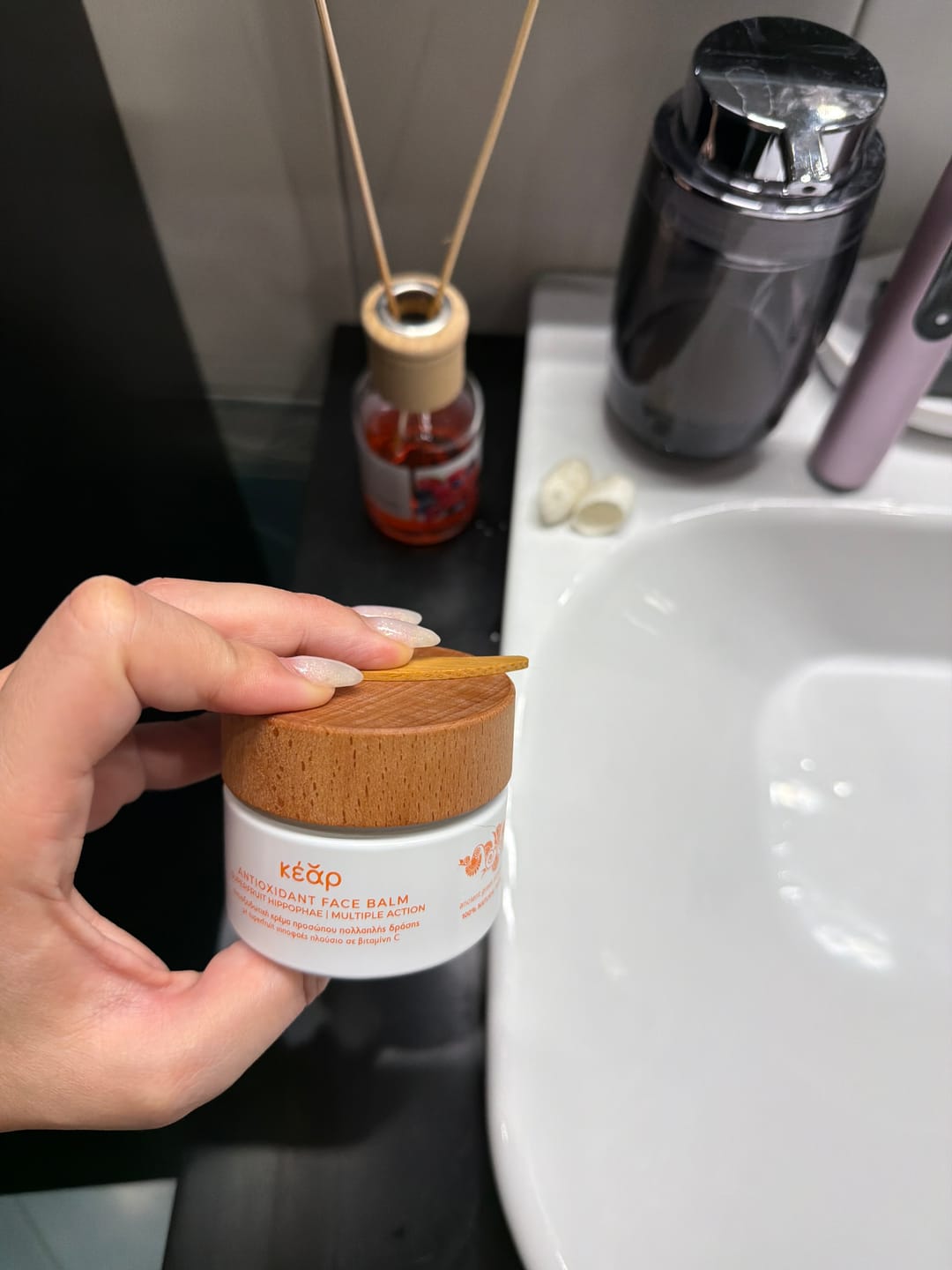 Customer photo review of Antioxidant Face Balm