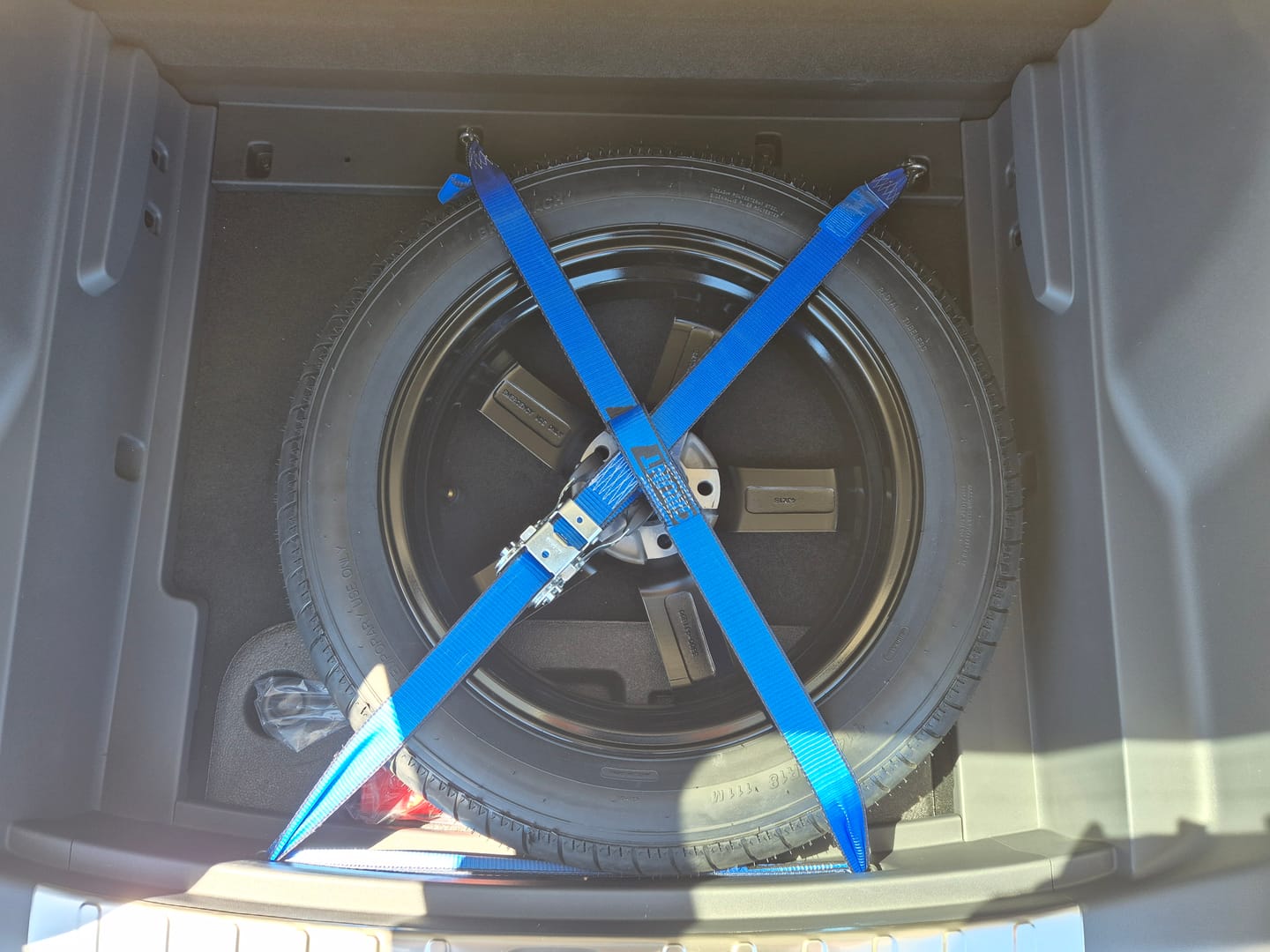 Customer photo review of Leapmotor B10 Space Saver Spare Wheel - HUB CENTRIC - Braumach Spare Wheel Kit All Models - 2025-2026