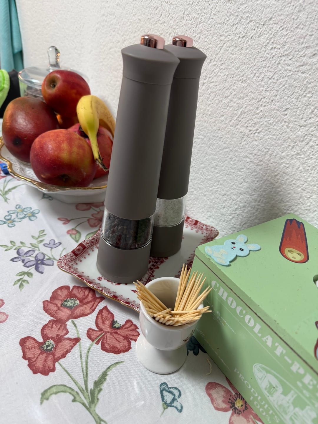 Customer photo review of Berlinger Haus Elektrische Peper- en Zoutmolen Set Taupe - Keramische Molen - 2-Delig