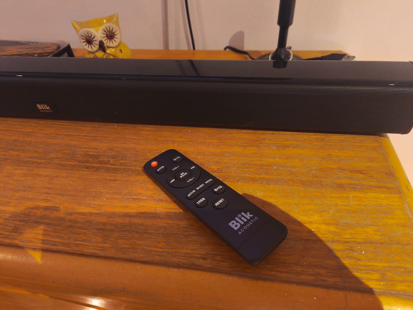 Customer photo review of Barra De Sonido Soundbar Blik Surreal24 24W