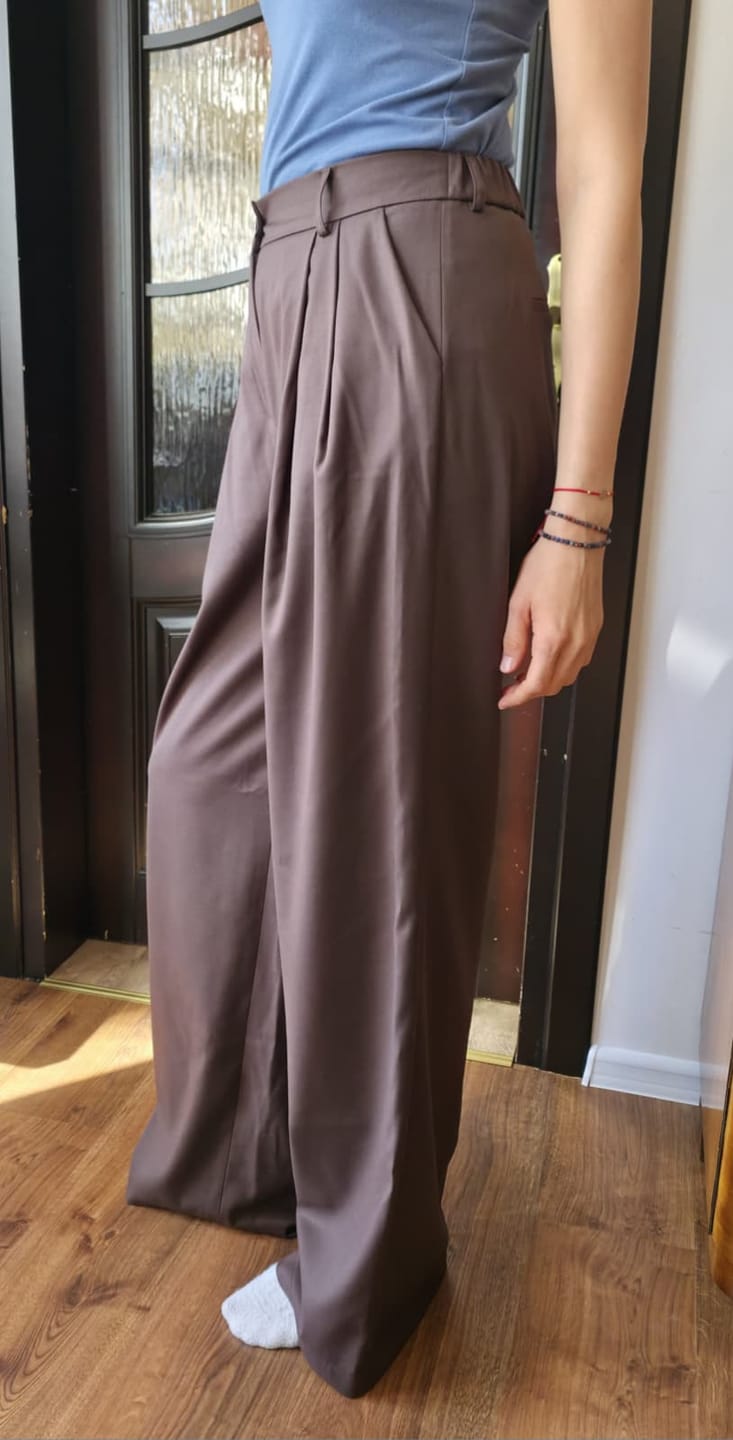 Customer photo review of Spodnie Lagos Brown