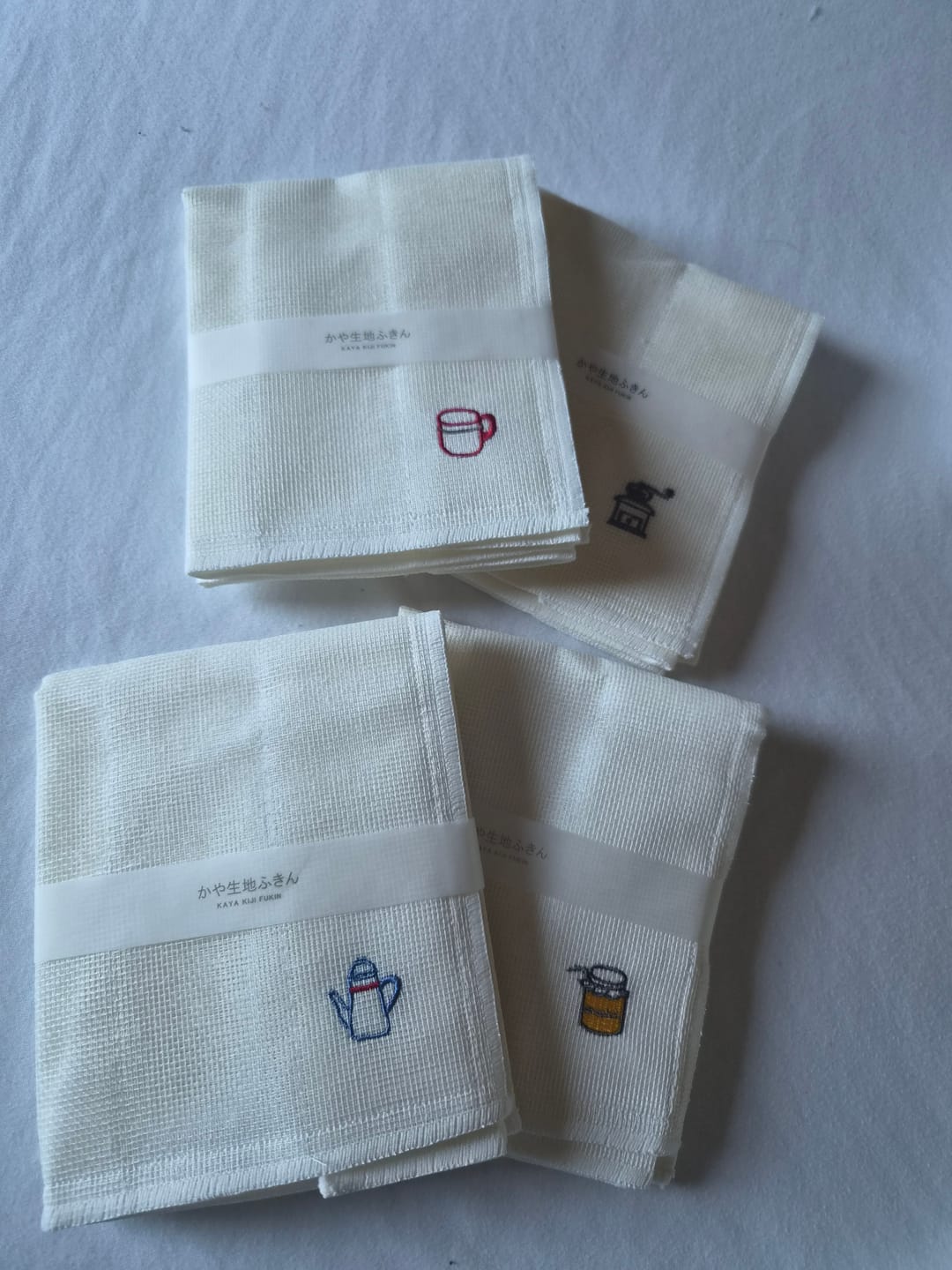 Customer photo review of Japansk broderet viskestykkesæt