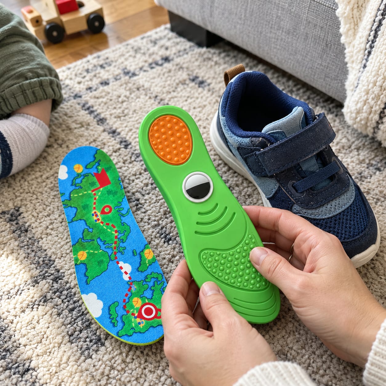 Customer photo review of Tracker Insole