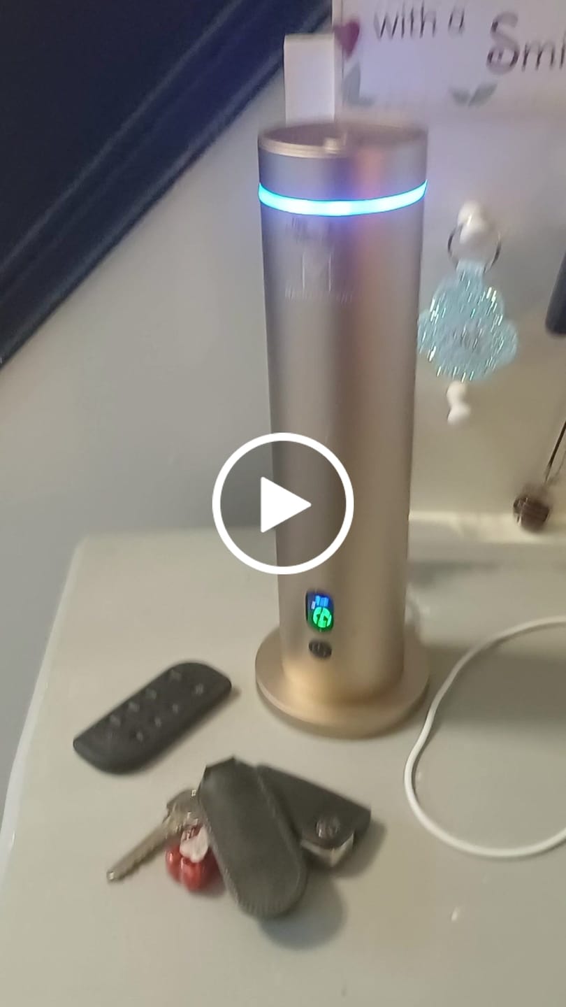 Customer video review of NovaMist - Compact Luxury Tower Diffuser