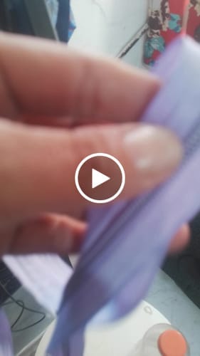 Customer photo review of Zíper Nº6 Poliéster