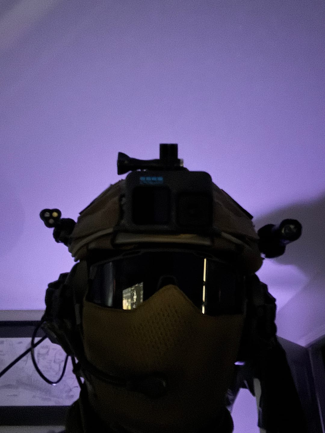 Customer photo review of Face Warrior Defender