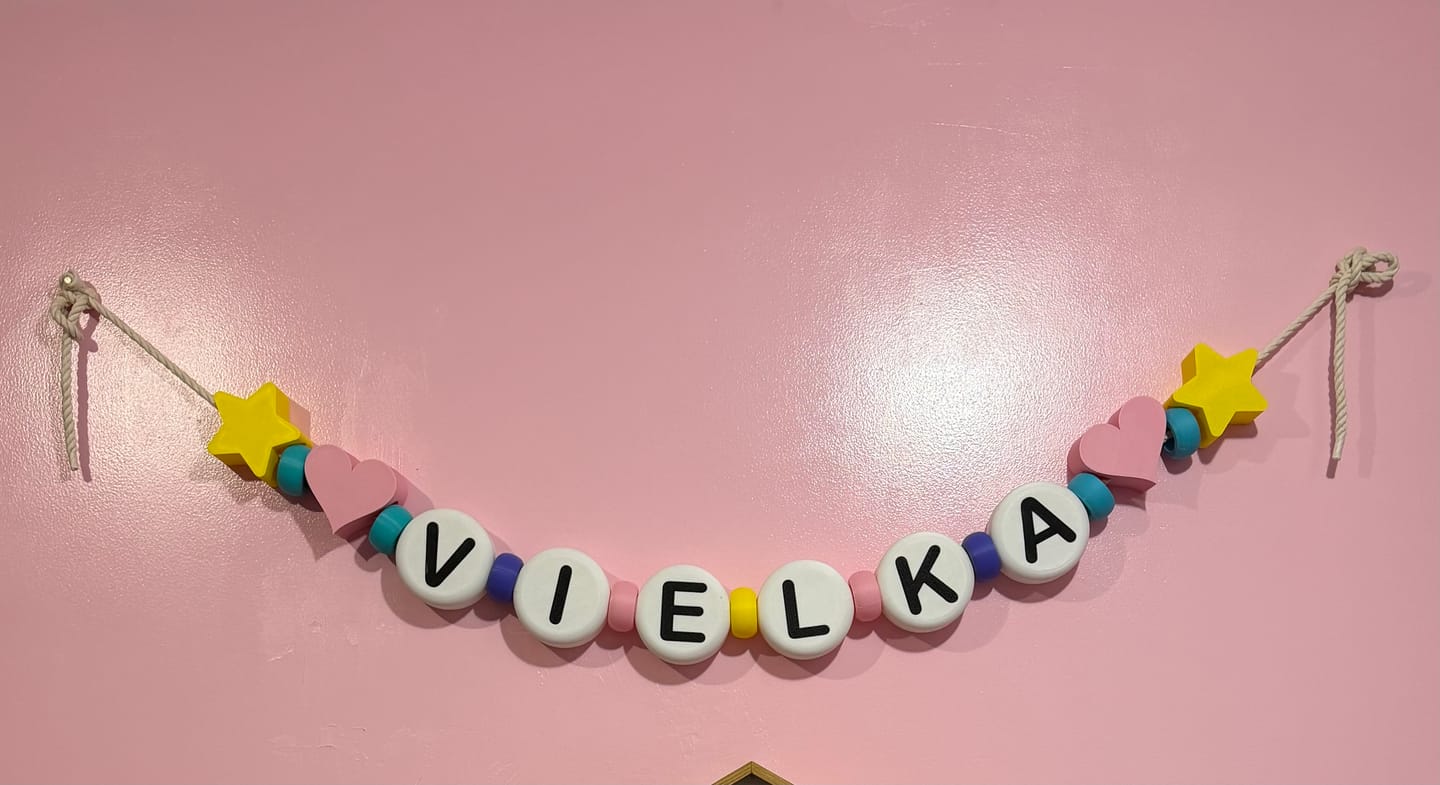 Customer photo review of Guirnalda personalizada