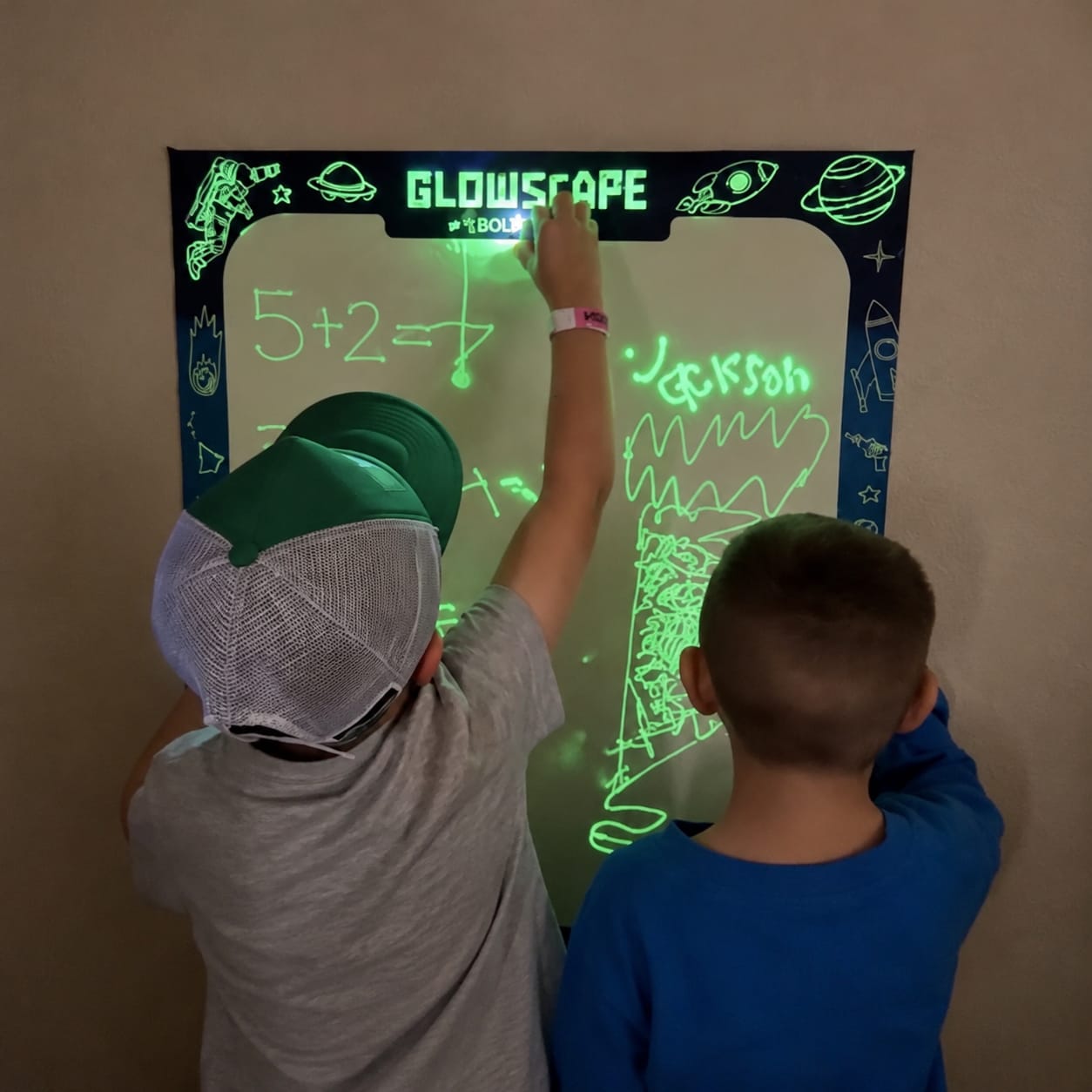 Customer photo review of GlowScape™ Drawing Kit
