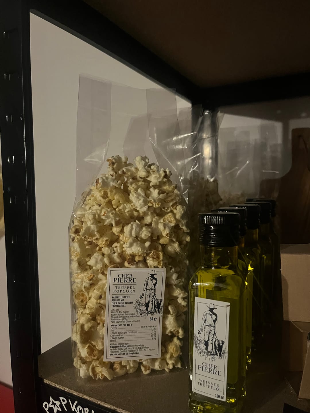 Customer photo review of Trüffel Popcorn 60 g