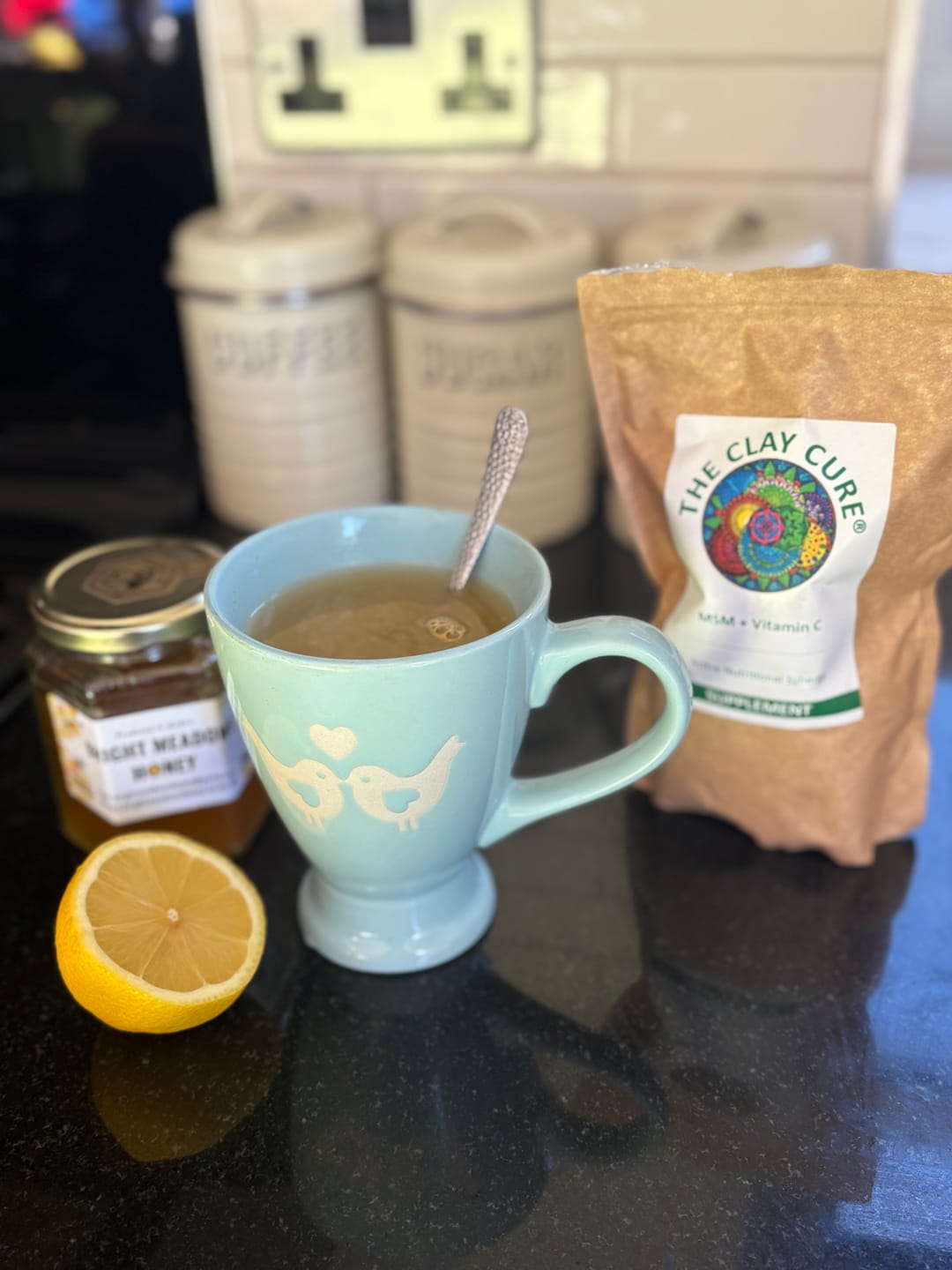 Customer photo review of MSM & Vitamin C | Organic Rosehip Powder