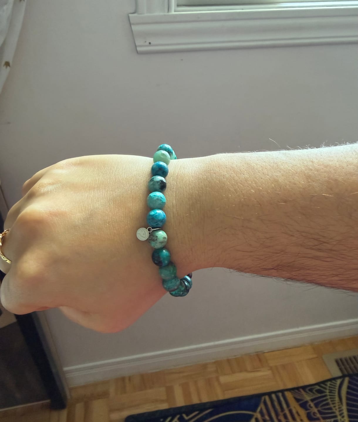 Customer photo review of Phoenix Turquoise Bracelet