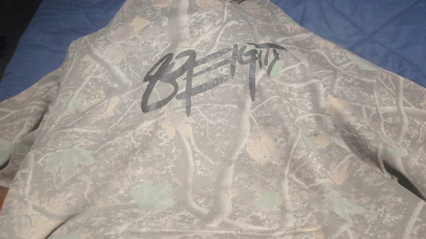 Customer photo review of 80Eighty® Darkwood Camo Hoodie