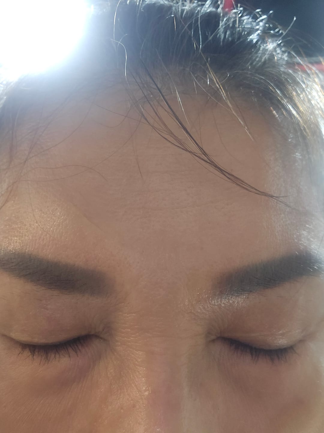 Customer photo review of Eyelash Serum