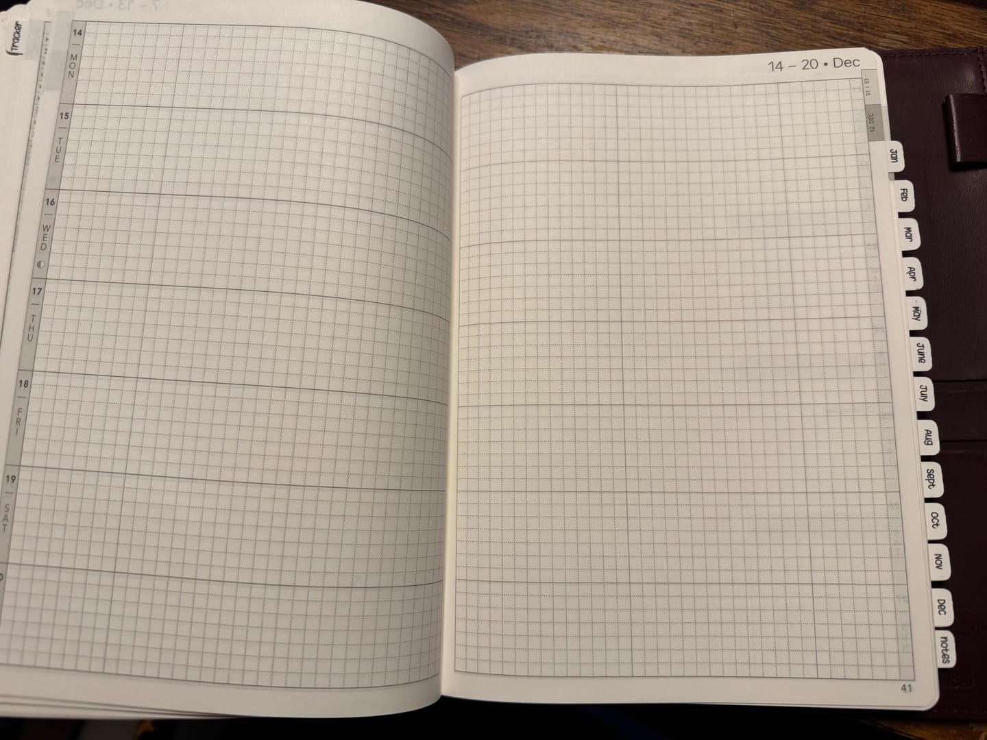 Customer photo review of PRE-ORDER | 2027 A5 Weekly Planner | Core | Horizontal