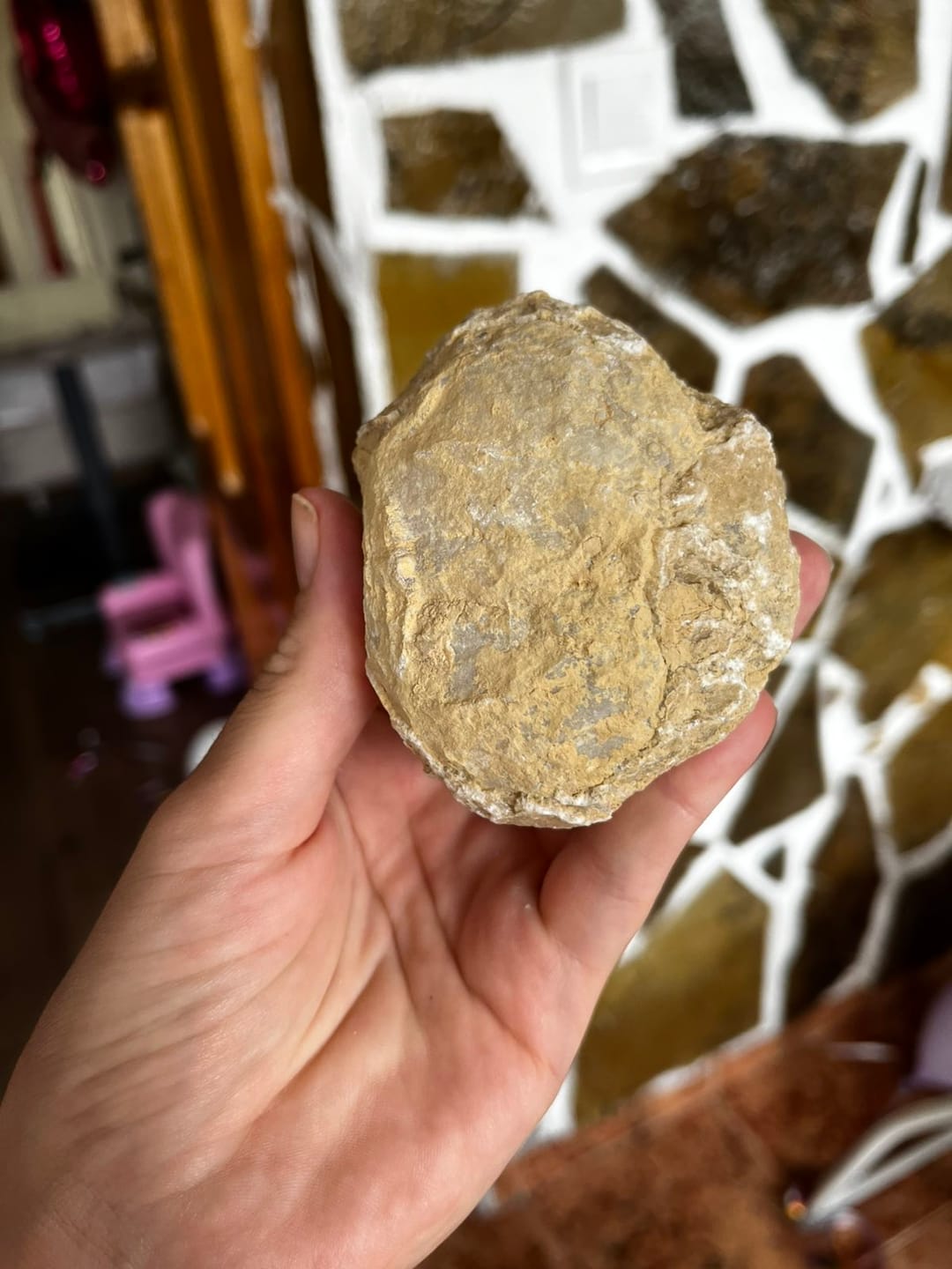 Customer photo review of Natural Quartz Geode Crystal | Raw Clear Quartz Druzy Cave Energy Stone