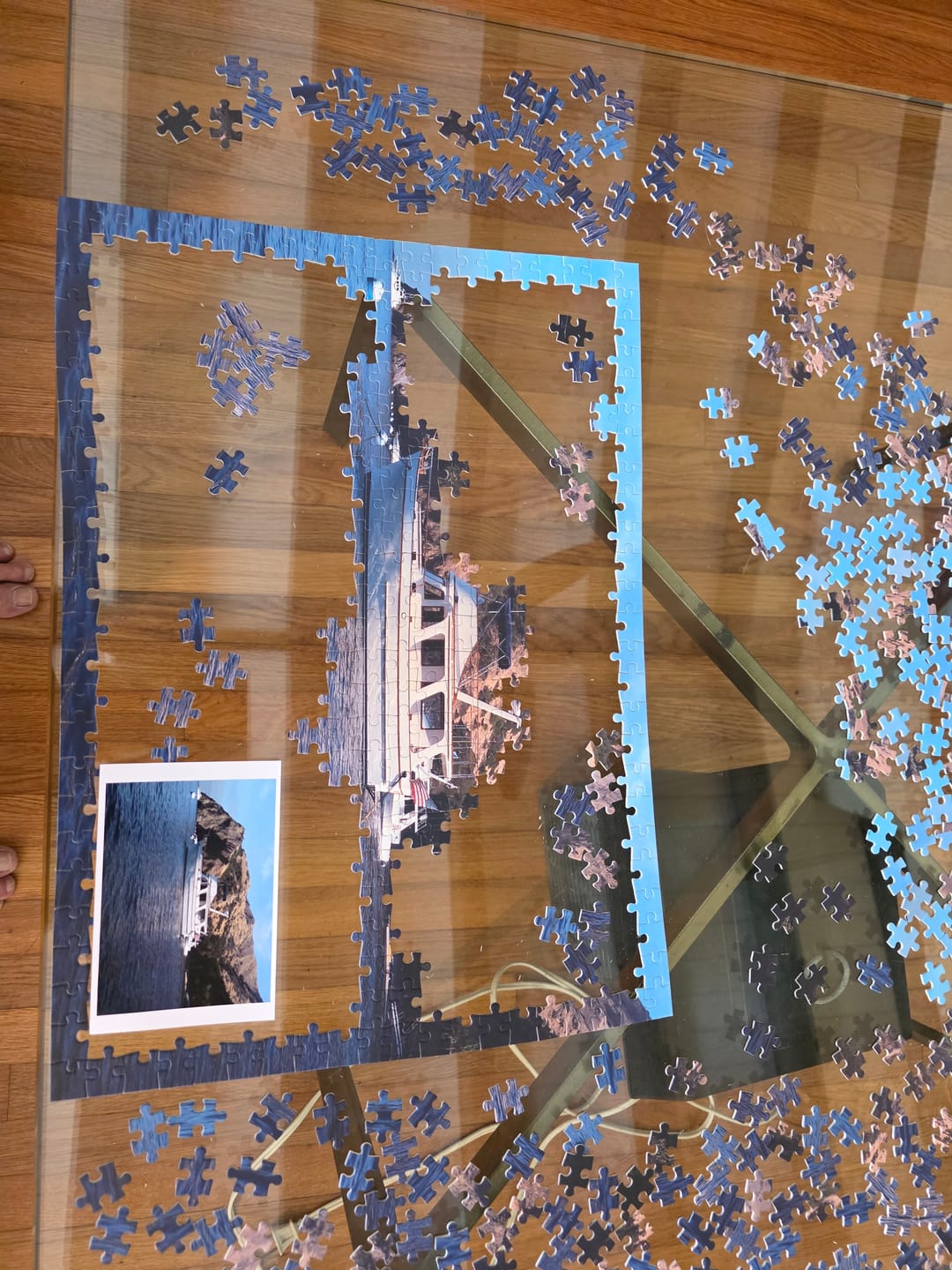 Customer photo review of Turn Your Favorite Photo Into a Custom Puzzle