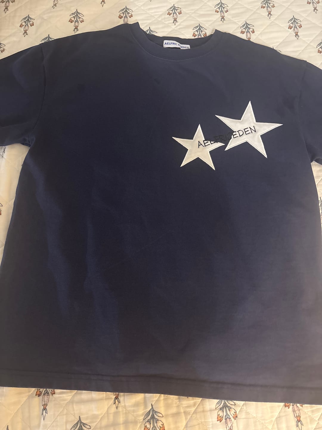 Customer photo review of Aelfric Eden Embroidery Star Tee