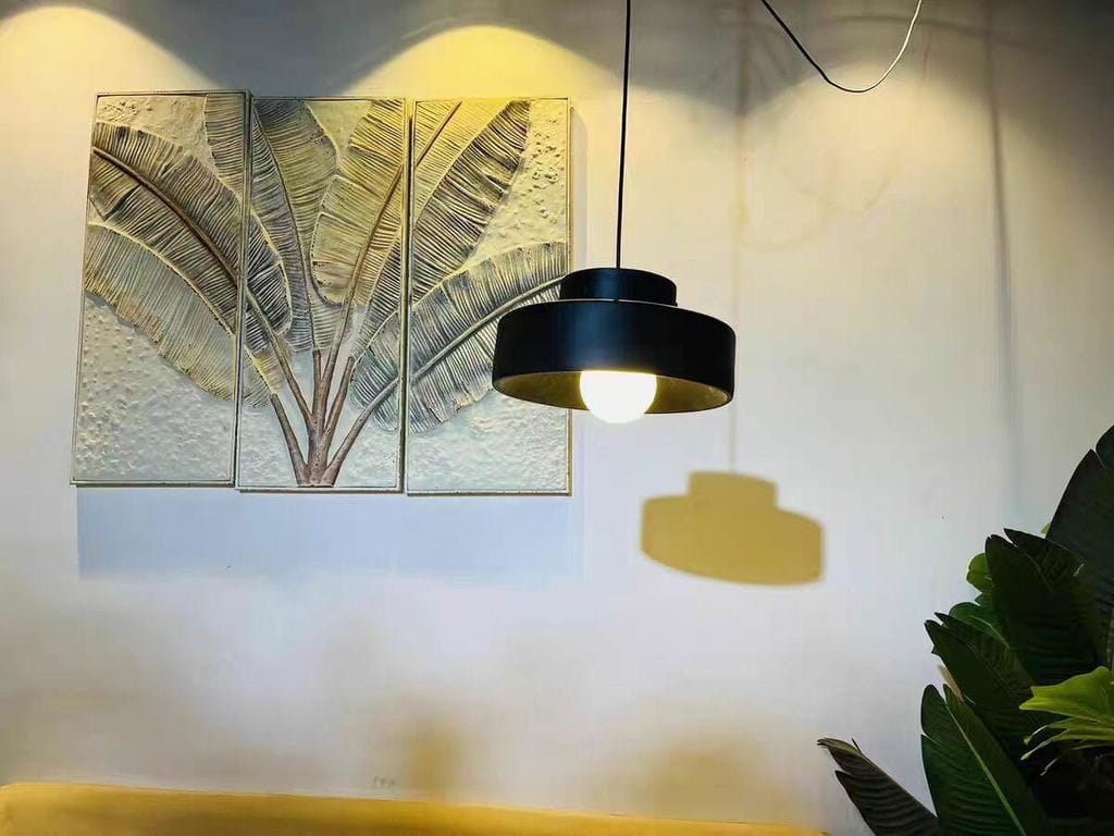 Customer photo review of Modern Resin Pendant Light, Compact 30 cm, Adjustable Height