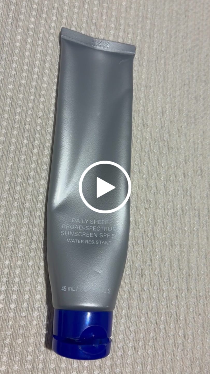 Customer video review of ZO DAILY SHEER BROAD SPECTRUM SPF 50 (45ml)