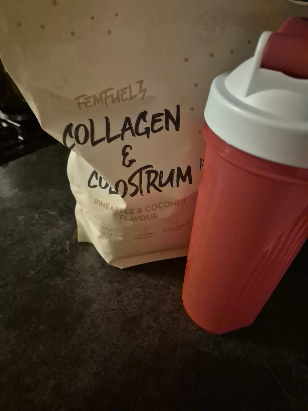 Customer photo review of Collagen & Colostrum
