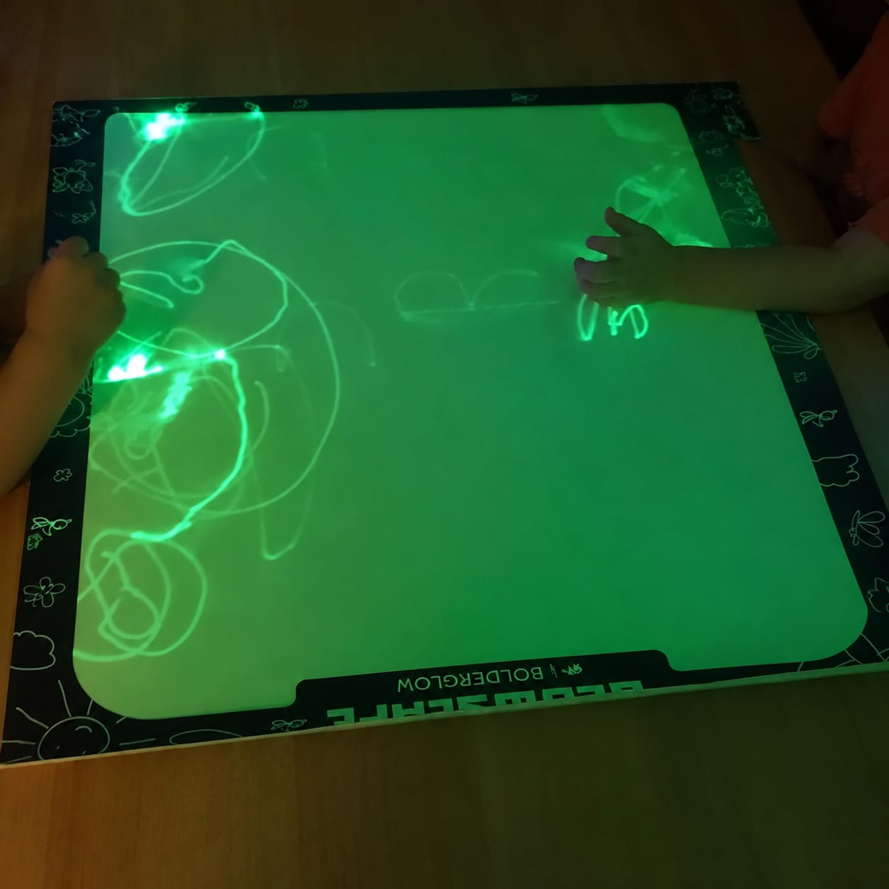 Customer photo review of GlowScape™ Drawing Kit