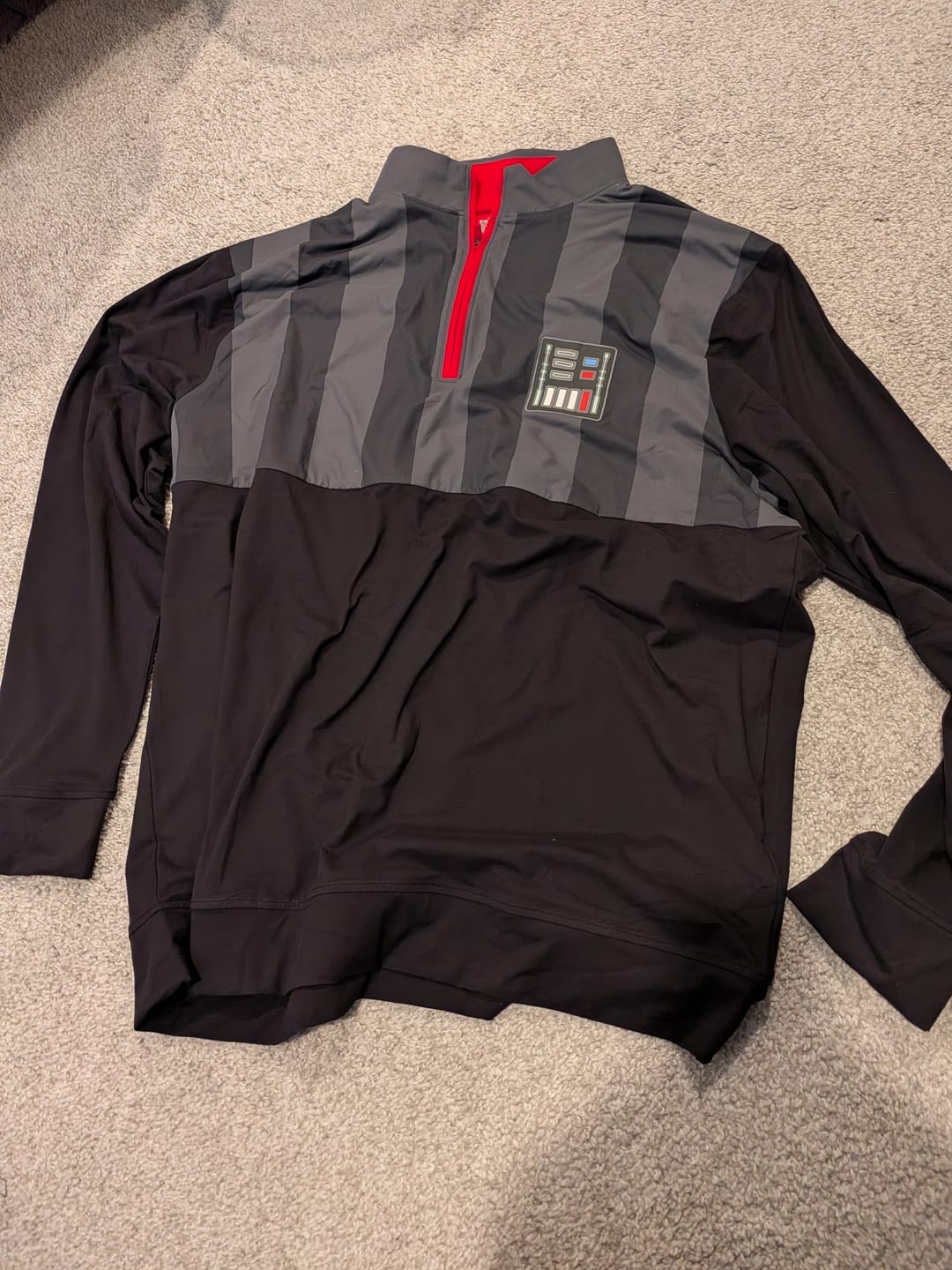Customer photo review of Star Wars™ "The Vader" – Quarter Zip