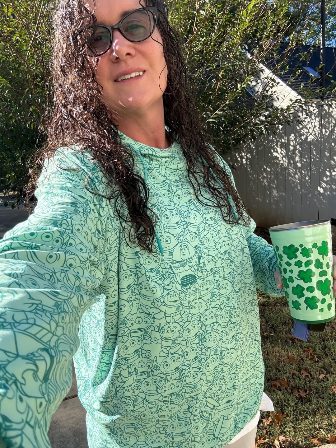 Customer photo review of Disney and Pixar Toy Story “The Crane Escape” – Performance Hoodie