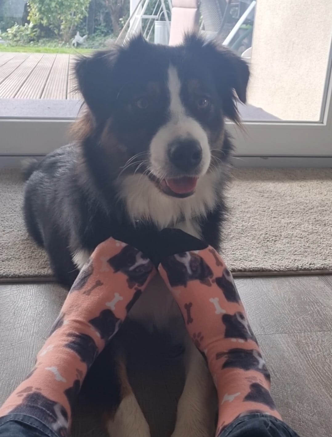 Customer photo review of Personalisierte Socken - Dein Foto