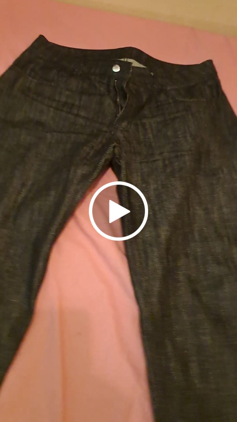 Customer video review of Balloon Pants Raw Denim Black