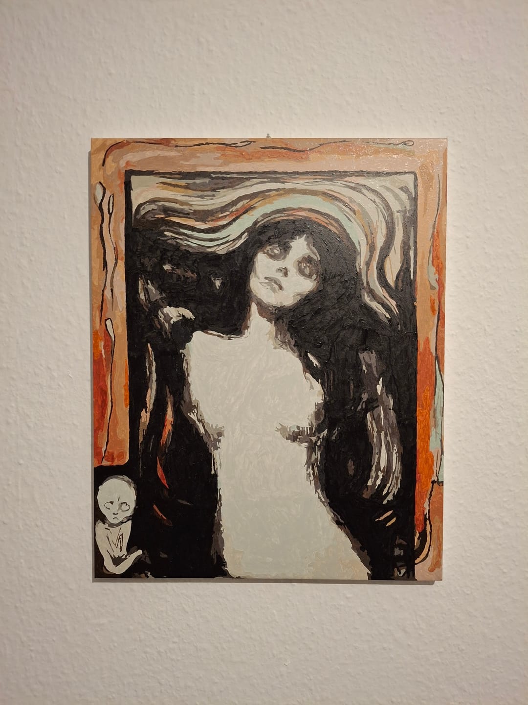 Customer photo review of Malen nach Zahlen - Madonna - Edvard Munch