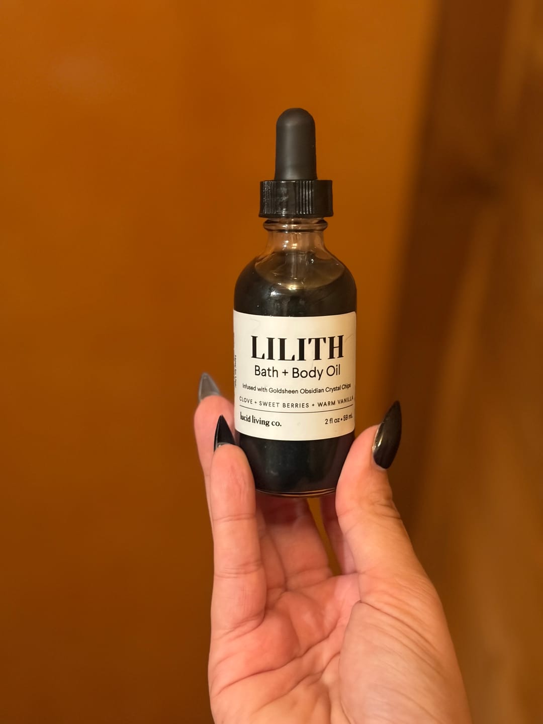 Customer photo review of LILITH Bath & Body Oil