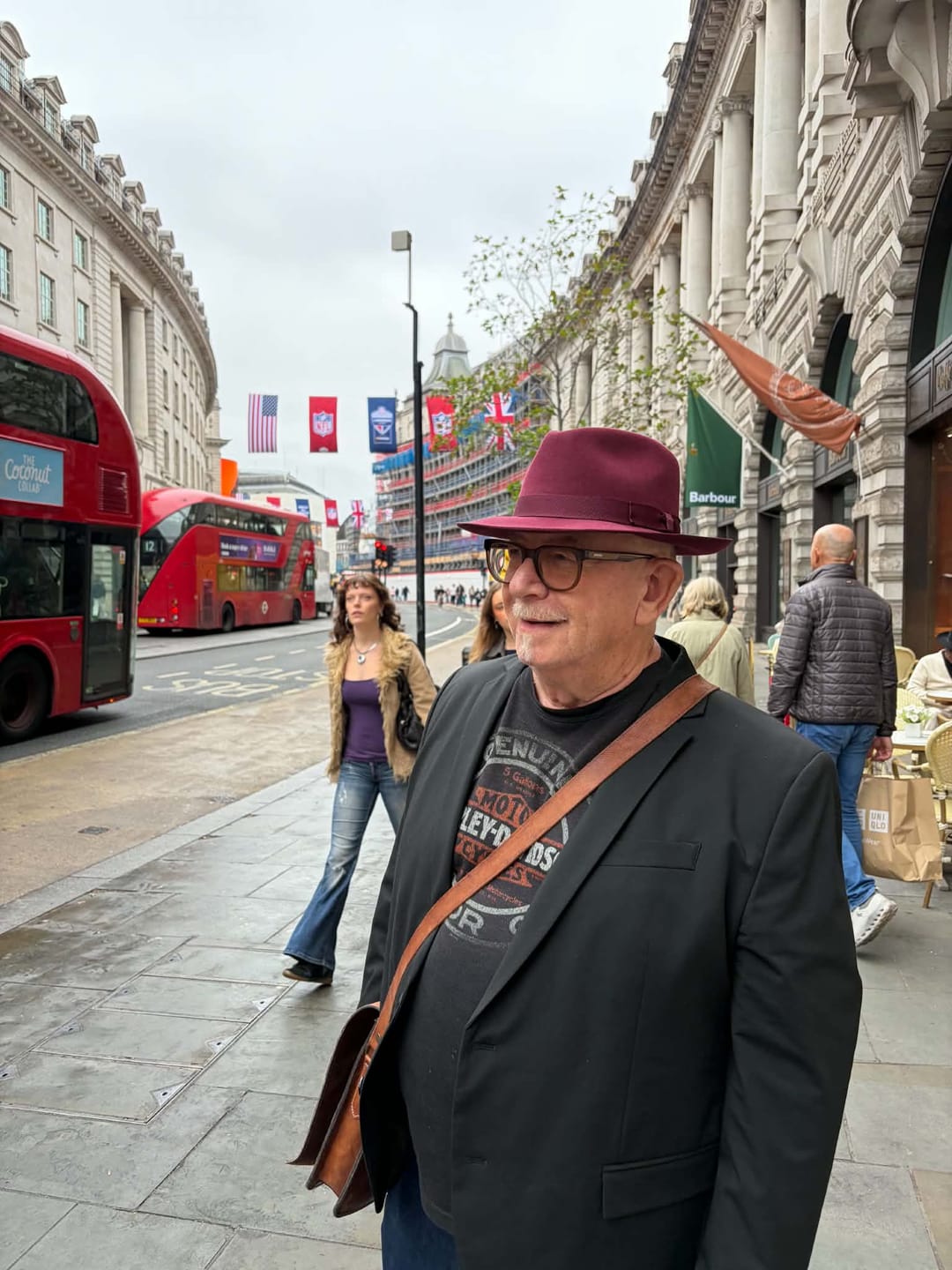 Customer photo review of Alfred Cashmere Suede Fedora