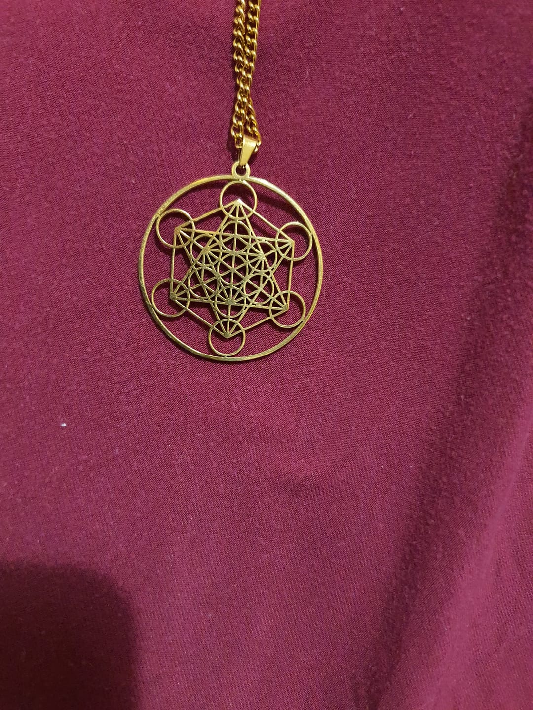 Customer photo review of Pendentif "Treize Cercles"