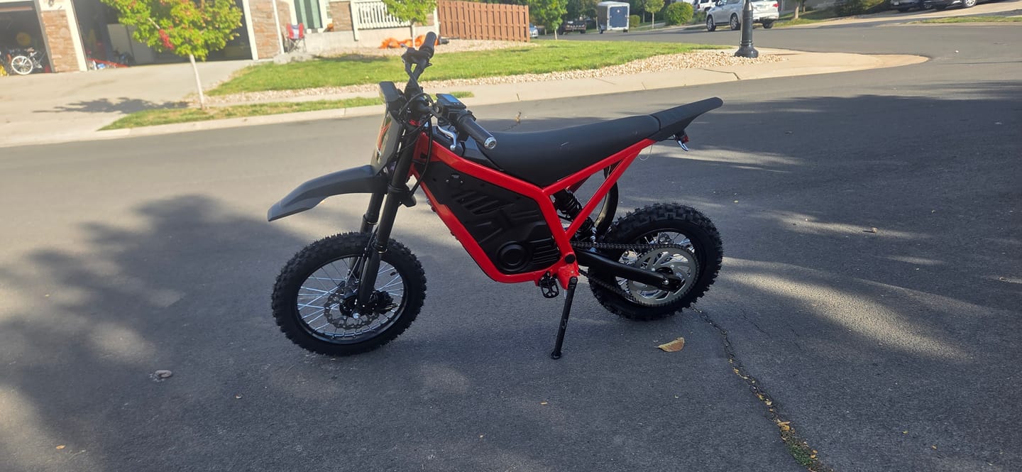 Customer photo review of Eskute® NOVA X 4000W Electric Dirt Bike