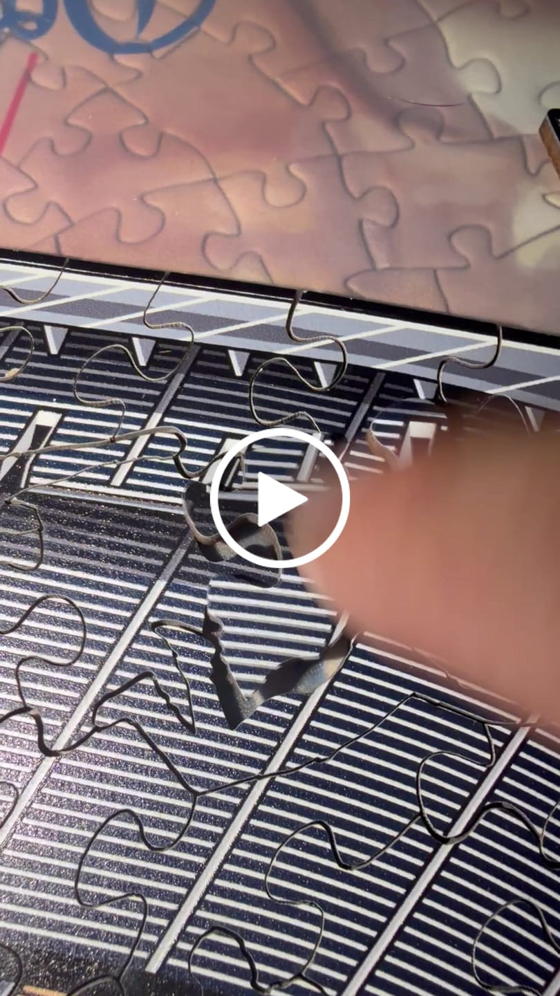 Customer video review of Los Angeles Dodgers™ Dodger Stadium Wooden Puzzle