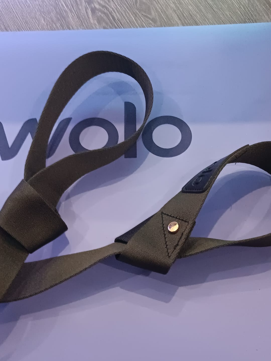 Customer photo review of On The Go Mat Strap