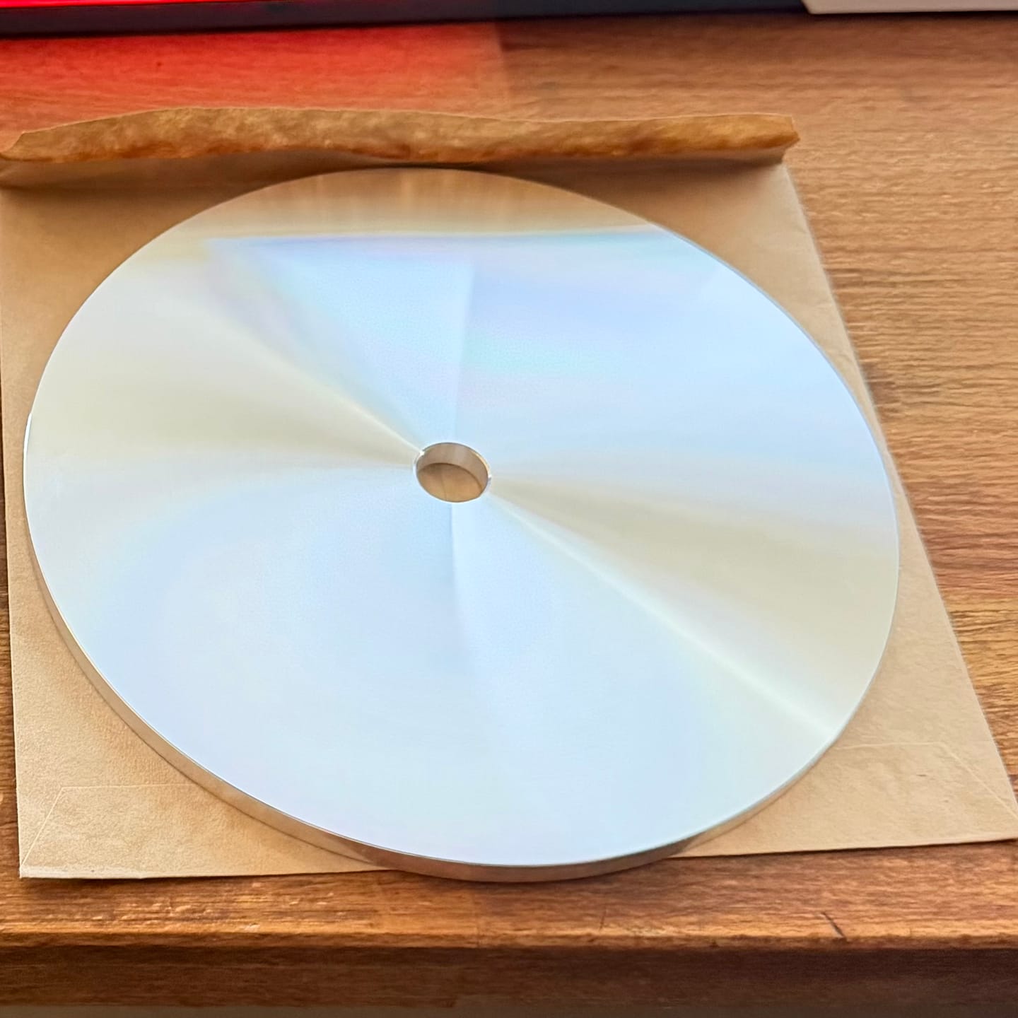 Customer photo review of Aluminum Backing Plate (Master Lap)