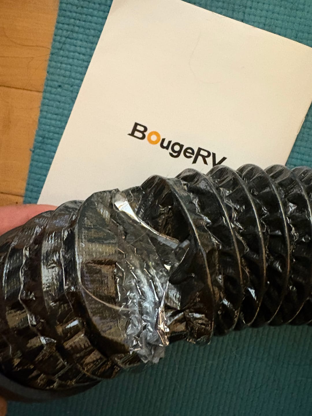 Customer photo review of BougeRV 一体型FFヒーター│軽油専用・高出力暖房・高安全性