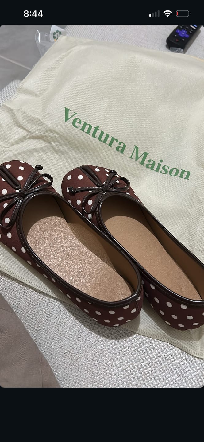 Customer photo review of Olivia - Tabis de lunares