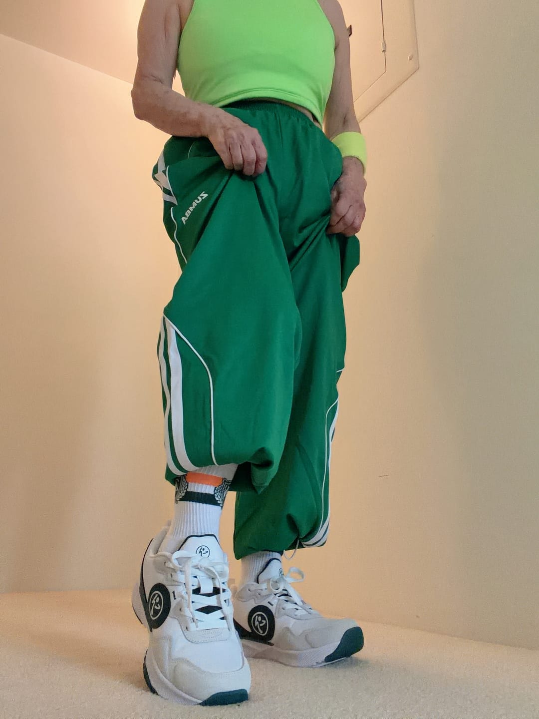Customer photo review of Zumba Train 2.0 - Green