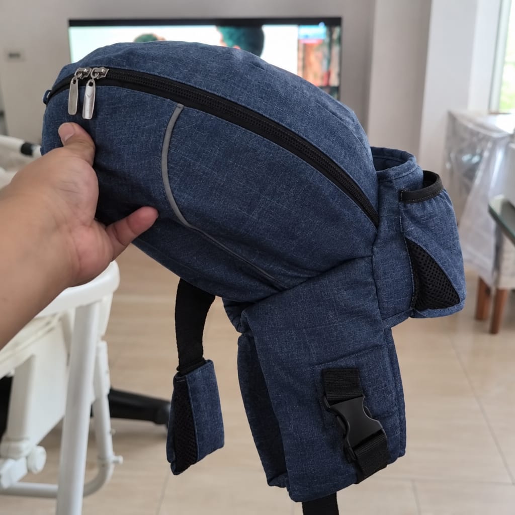 Customer photo review of HipNest™ Hip Seat Baby Carrier